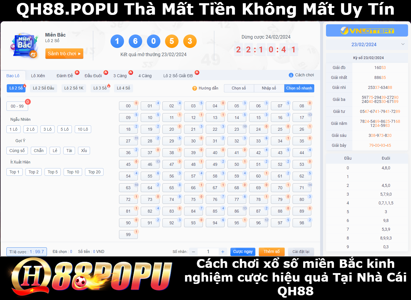 kinh-nghiem-choi-xo-so-mien-bac-tai-qh88