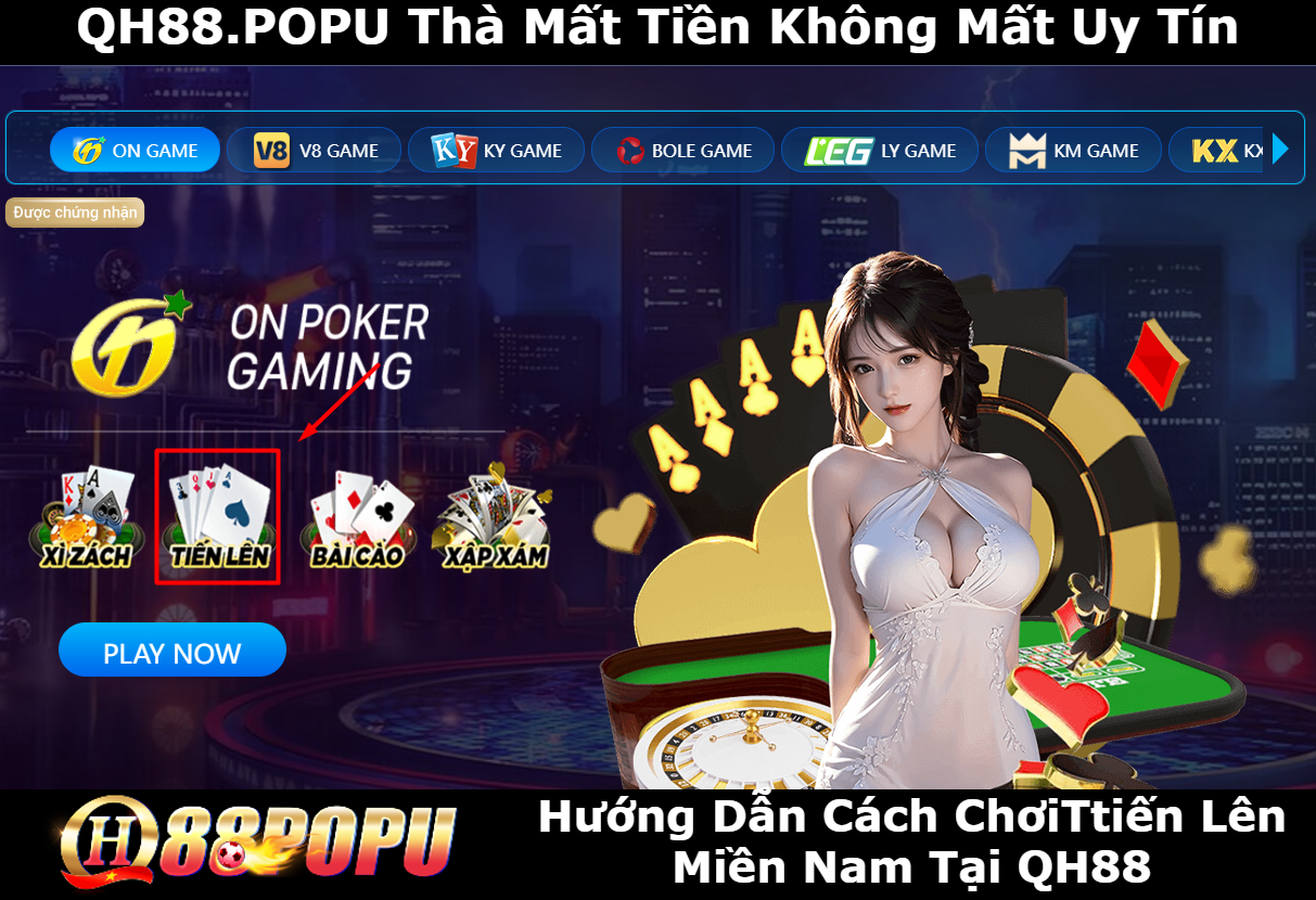 huong-dan-cach-choi-tien-len-mien-nam-tai-qh88